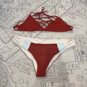 LSpace bikini, top size S and bottom size M